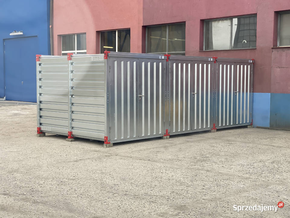 KONTENERY MAGAZYNOWE SKŁADANE CERTYFIKAT TV Oława sprzedam