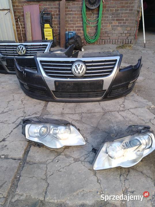 Lampy Passat b6 xenon ksenon EU kompletne Lampy przednie wielkopolskie Pakosław sprzedam