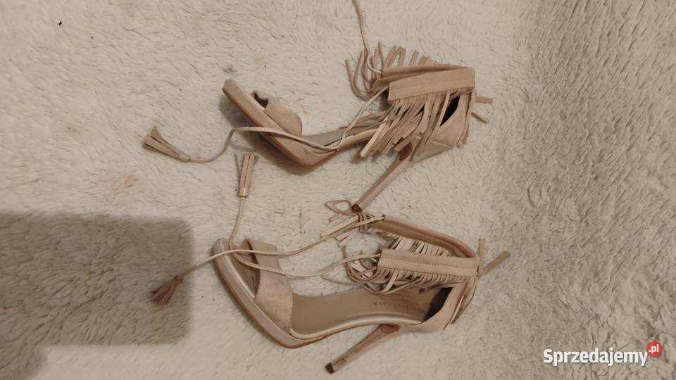 Sandały na szpilce w typie ZARA Mai Pio Senza 25cm Grudziądz