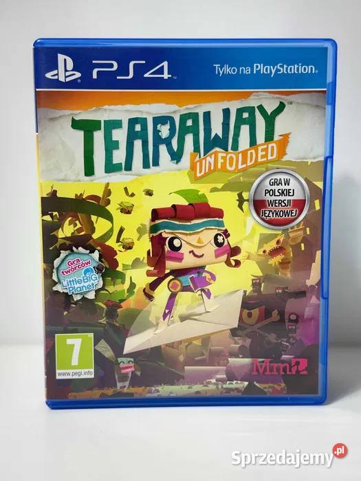 GRA TEARAWAY UNFOLDED NA 4 PLAYSTATION 4 POLSKA akcja Śrem