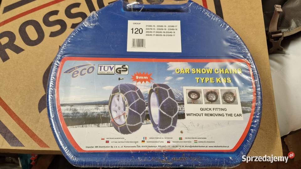 Łańcuchy KN120 ECO 9mm np FORD SMAX 2015