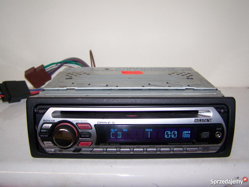 Radio samochodowe Sony CDXGT310