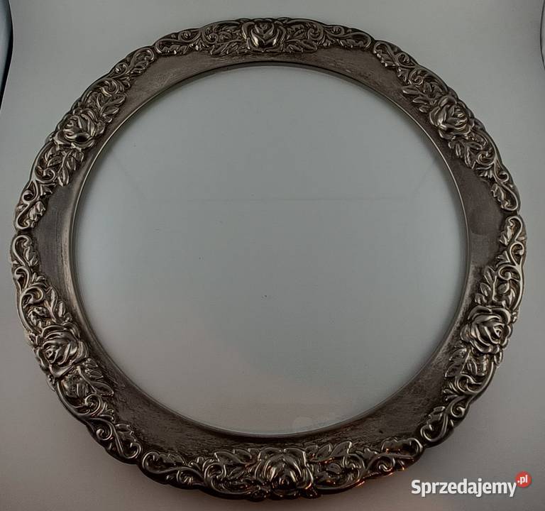 Stara posrebrzana taca do serwowania ciastek mazowieckie Brwinów sprzedam