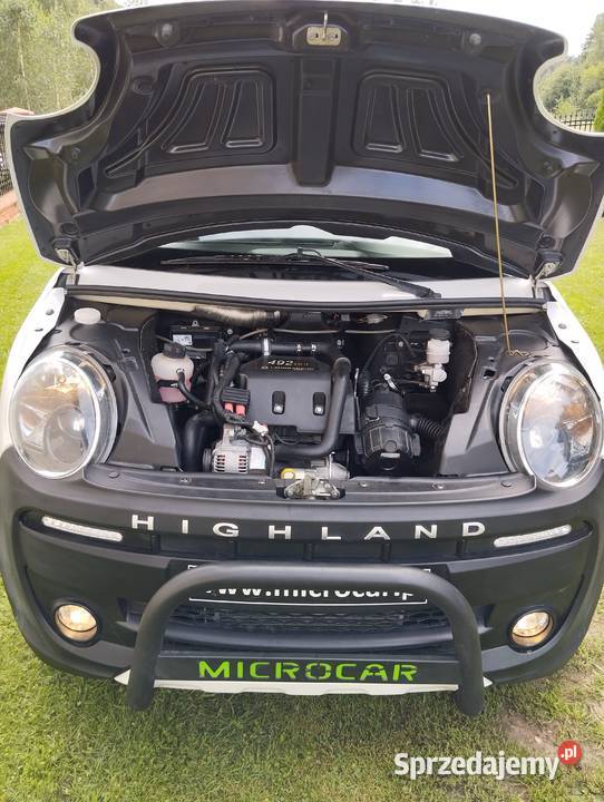 Microcar MGO Highland X DCI Silnik Cichy