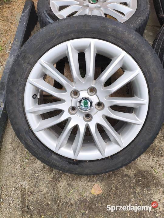 Kpl kół Skoda Octavia IIIII 17 opony letnie