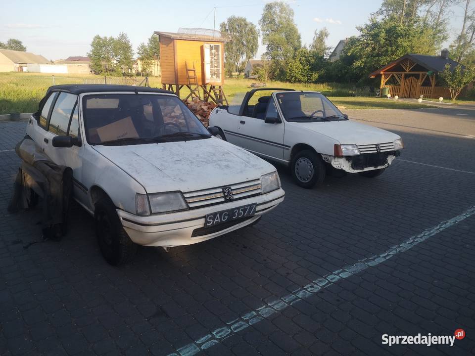 2 peugeot 205 cabrio 14 Zamiana 205 Łomża