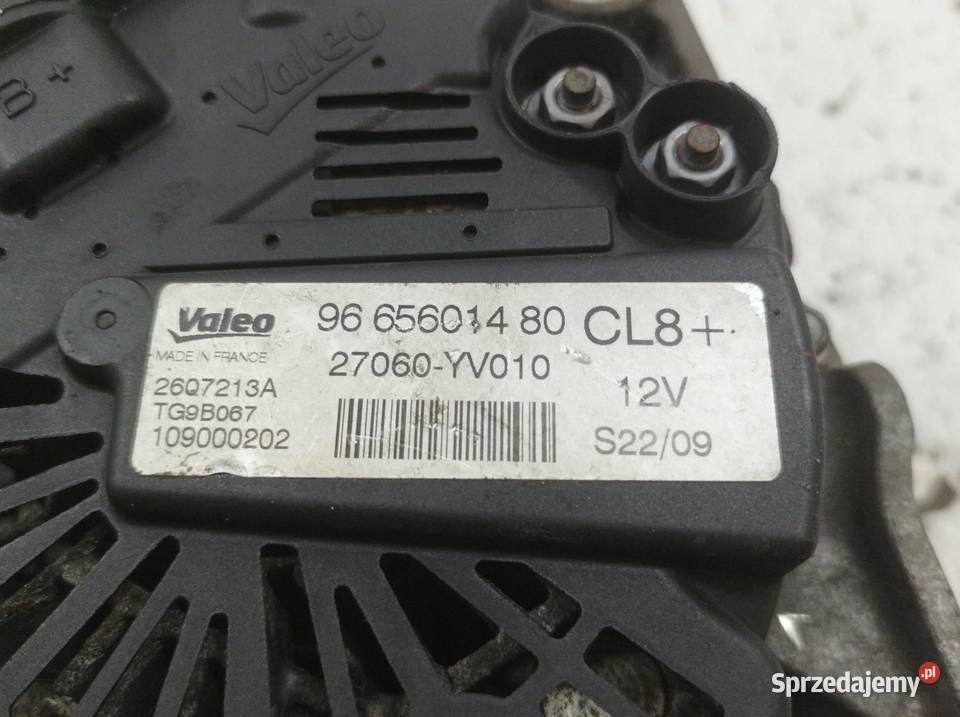 ALTERNATOR 9665601480 14 D4D Toyota Aygo I świętokrzyskie