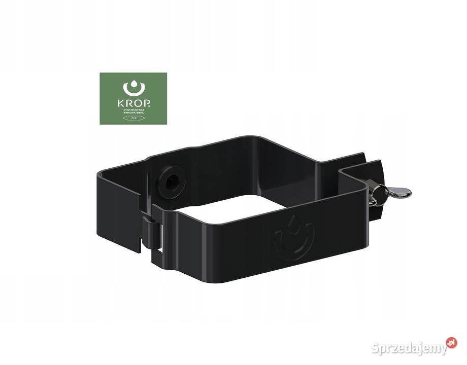 Krop obejma stalowa rury spustowej kwadratowej Materiały budowlane podlaskie Hajnówka