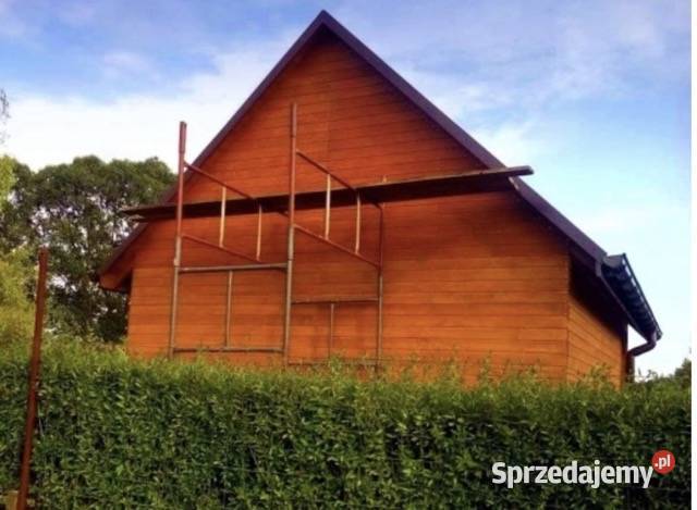 Domek całoroczny letniskowy drewniany z Korczyna