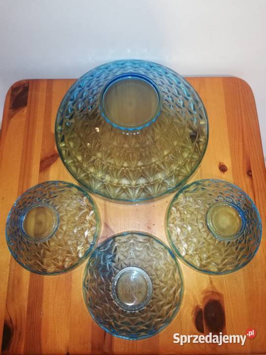 Szkło Ząbkowice proj KupczykMisa Trójkąty Porcelana i szkło Warszawa sprzedam