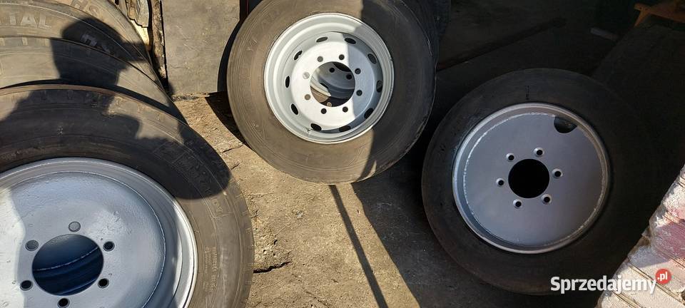 Koła do przyczepy 225 68 otworów d46 d43 d47 d50 lubelskie Hubinek