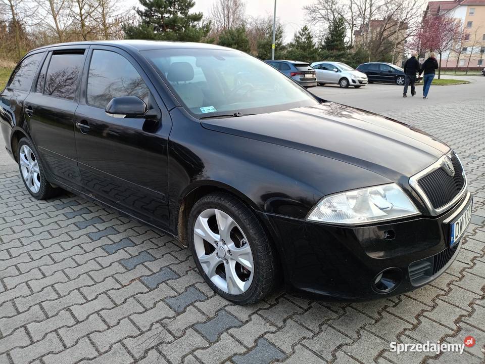SKODA OCTAVIA VRS sport 170 2007r DIESEL 4/5 Wrocław