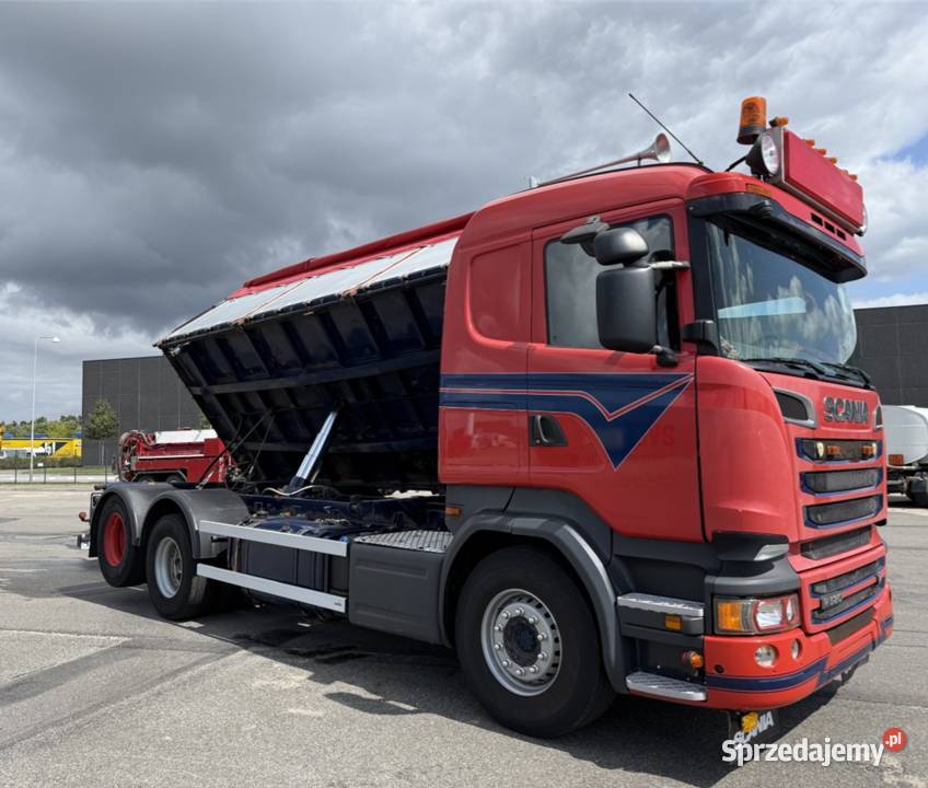 Wywrotka do zboza 3 osiowa 6x2 Scania 12743cm3 mazowieckie Warszawa sprzedam