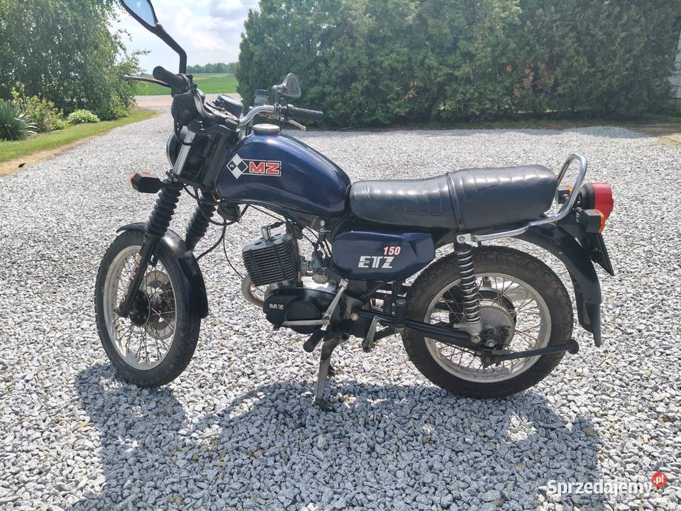 Motocykl MZ ETZ 150 1989 z dokumentami Kalisz