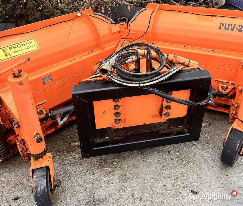 Pług do śniegu Samasz PSV RAM 3m posypywarka Pozostałe Limanowa sprzedam