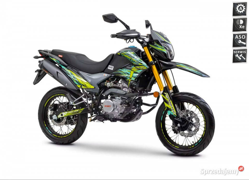 Romet inny ROMET CRS 125 motocykl Kup na raty z wielkopolskie Bicz