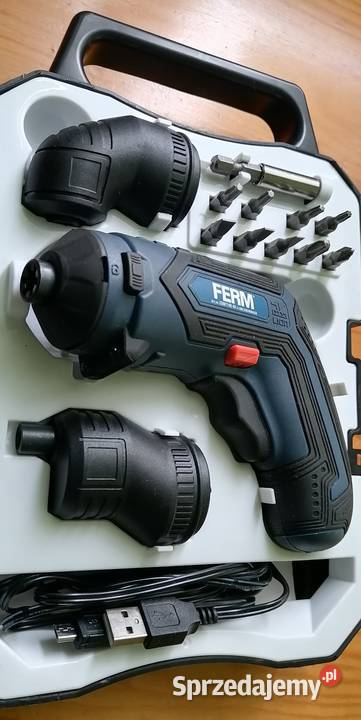 Wkrętarka Ferm LiIon CDM1146 4V Narzędzia ręczne wielkopolskie Poznań