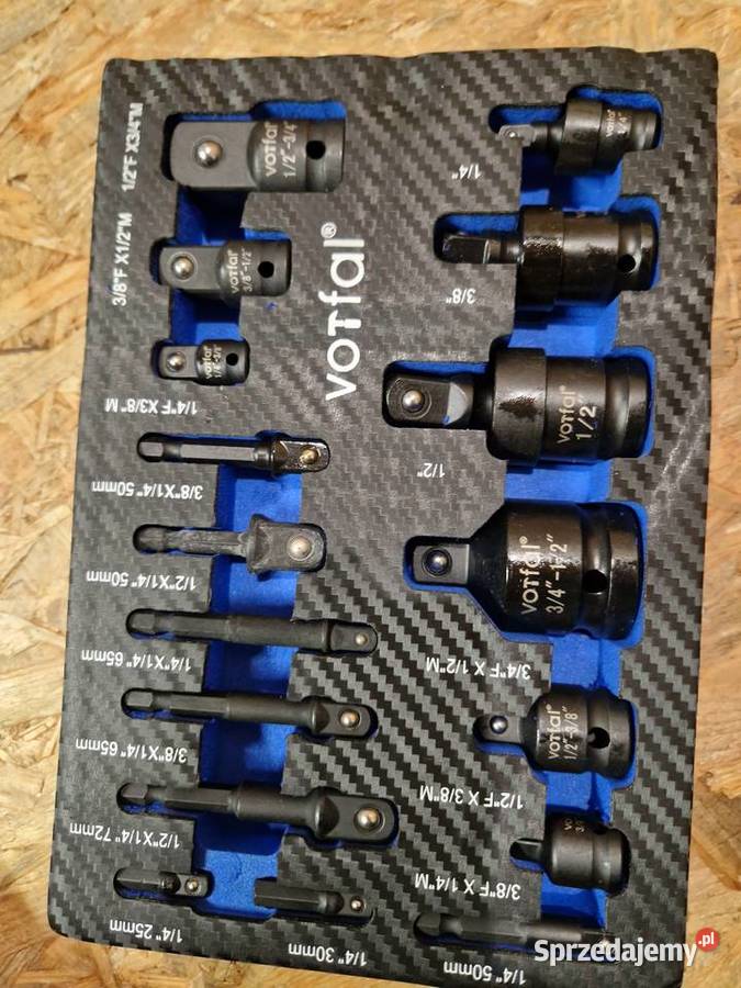 REDUKCJE ADAPTERY REDUKCYJNE UDAROWE NASADKI wielkopolskie sprzedam