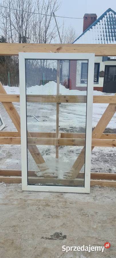 OKNA KacprzaK Witryna 76x148 FIX Używany PCV Lublin