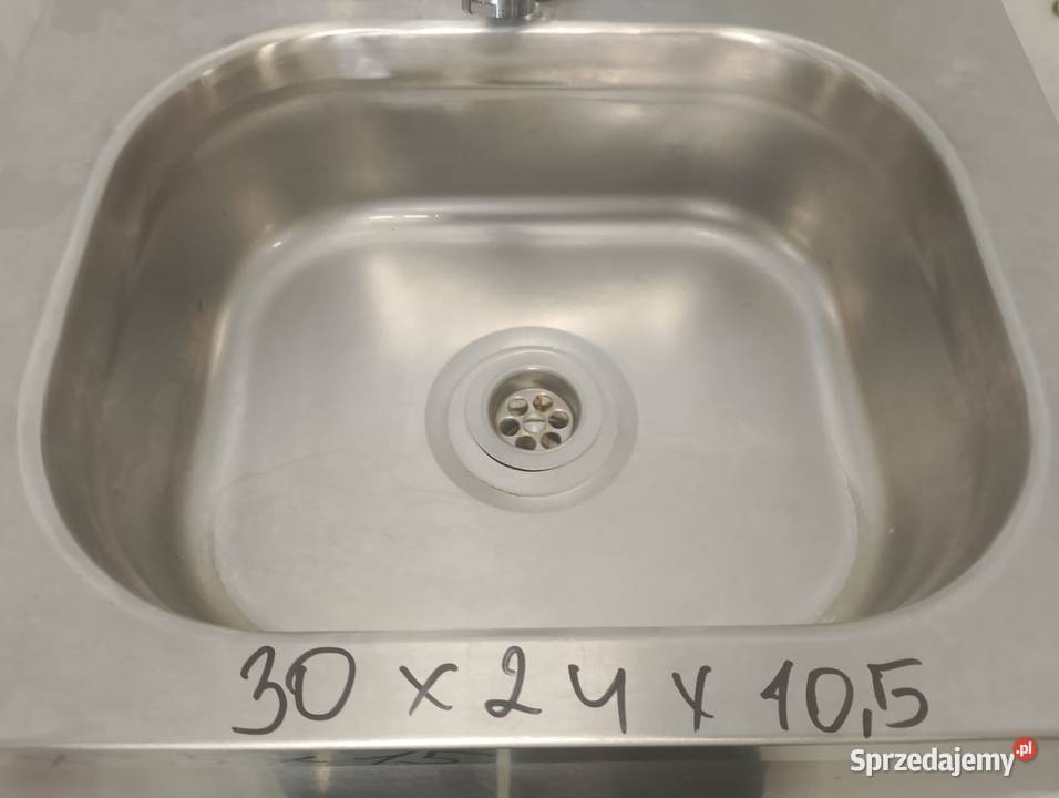 Umywalka ze stali nierdzewnej jednokomorowa dolnośląskie Wrocław