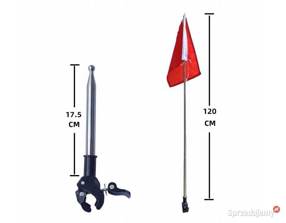 Maszt teleskopowy do motocykla roweru 12 m