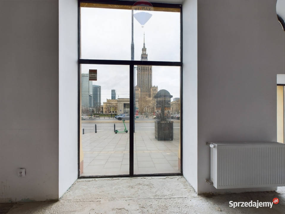 Lokal handlowy witryny al Jerozolimskiecentrum Warszawa