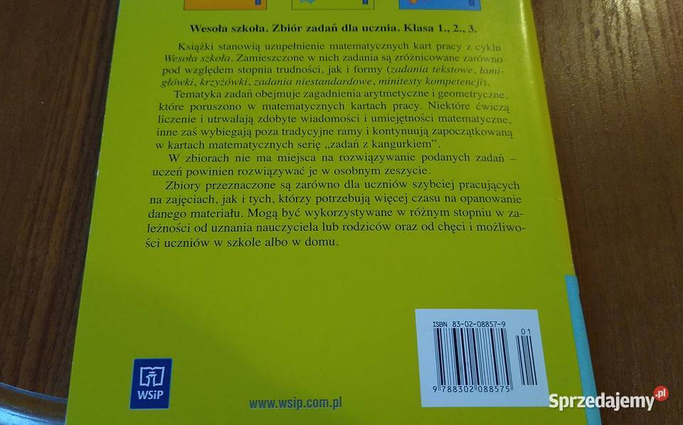 Wesoła szkoła zbiór zadań ucznia klasa 2 Jadwiga pomorskie Gdańsk
