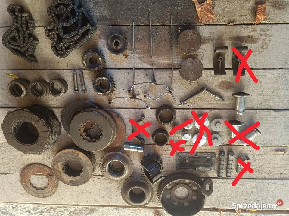 Junak m10 m07 kosz sprzęgło miska kopka