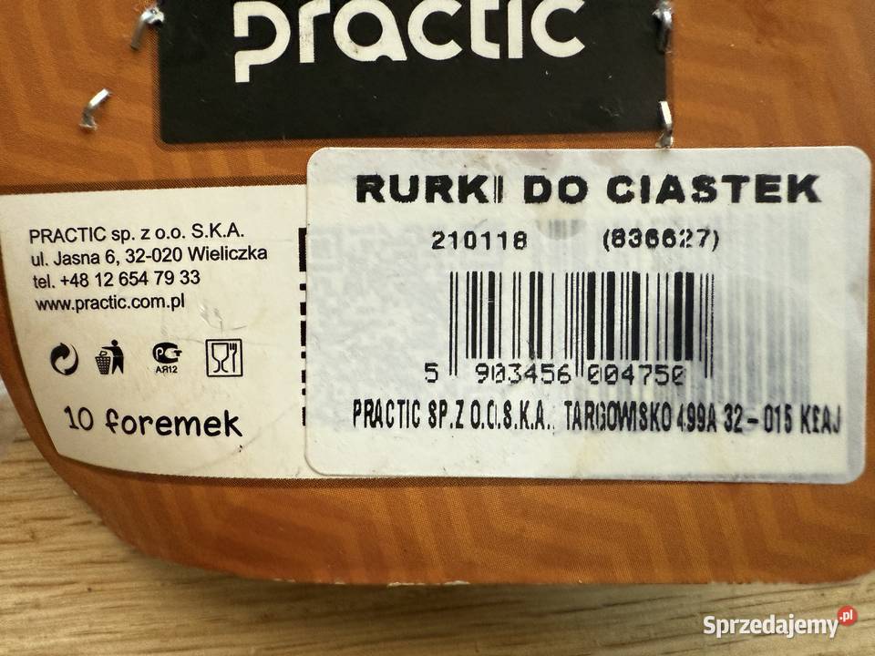 40 sztuk FOREMKI DO RUREK Z KREMEM RURKI XXL 12