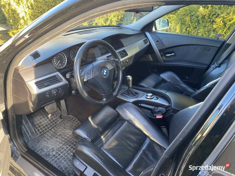 BMW E60 25l z gazem 100 bezwypadkowe oryginalny Brzesko