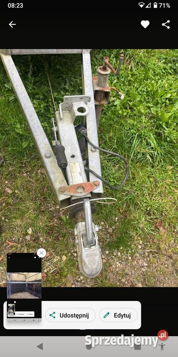 Przyczepa do przewozu koni