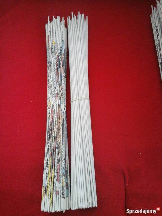 Rurki do wyplatania wiklina papierowa Ropa
