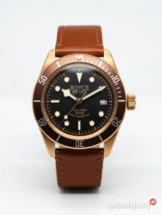 Royce EST 1923 Diver Bronze NH35 200m Warszawa