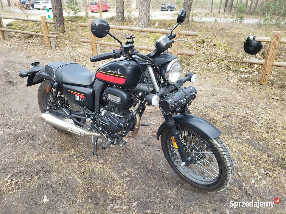 Junak M12 cafe stan czterosuwowy Piotrków Trybunalski