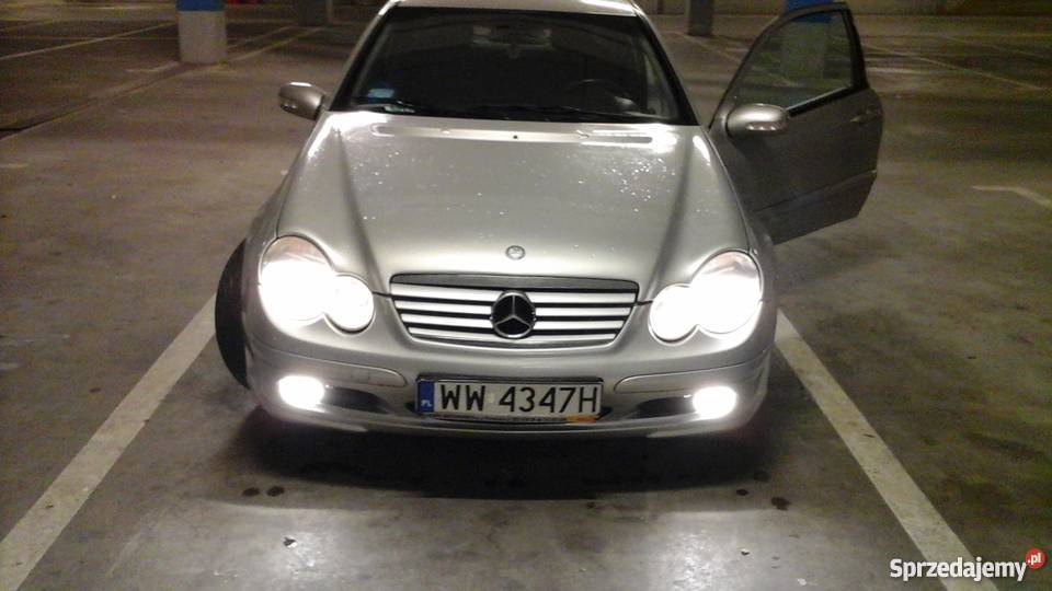 MERCEDES C 220 CDI COUPE 2002 Motoryzacja mazowieckie