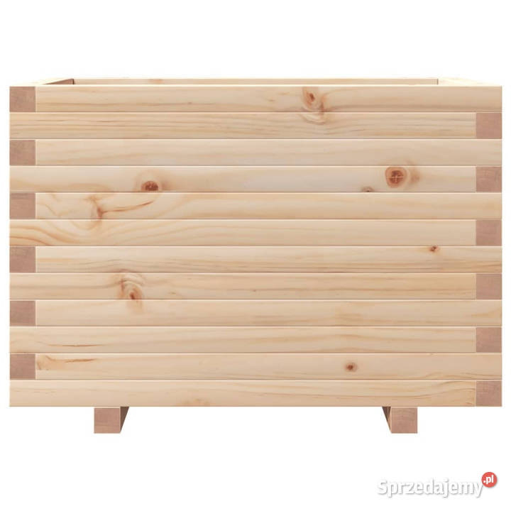 Donica ogrodowa 70x40x495 lite drewno sosnowe Warszawa