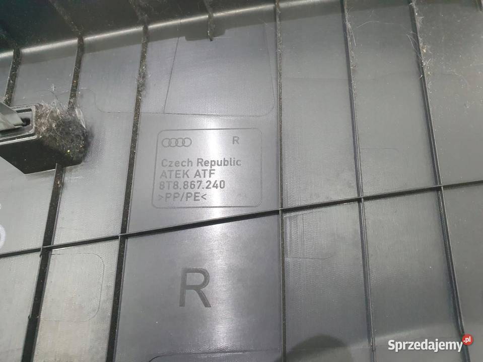 OSŁONA POSZYCIE SŁUPKA PRAWE AUDI A5 8T Osłony i zaślepki