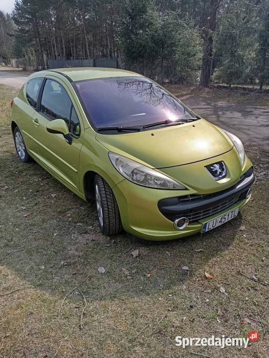 Peugeot 207 16 HDI 2008r pierwszy lakier 1600cm3 lubelskie Kamionka