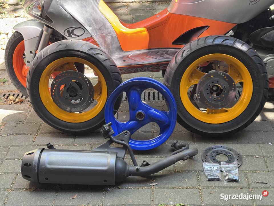 KYMCO Super 9 stan DUŻO dodatków kupiony w polskim salonie Warszawa