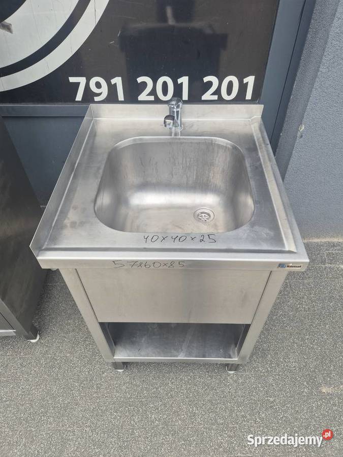 Zlew Gastronomiczny Z Półką 1 Komorowy 576085 Ostrów Wielkopolski