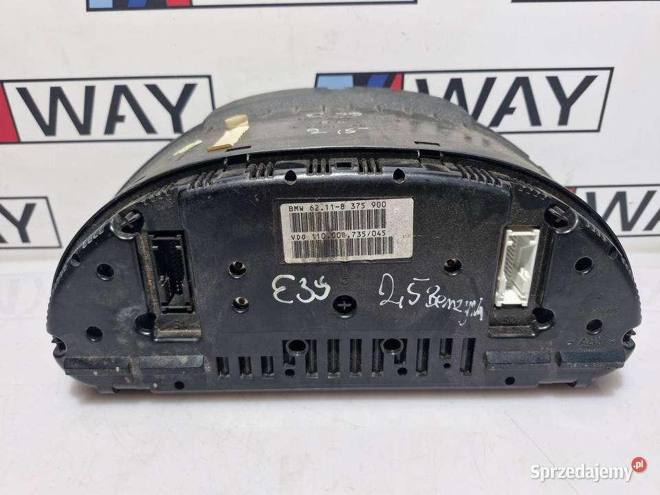 BMW E39 LICZNIK ZEGARY EUROPA ORYGINAŁ 8375900