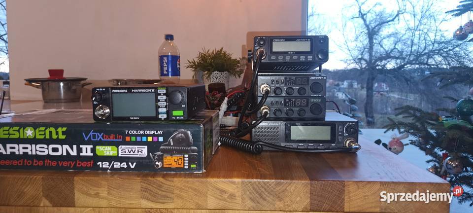 Sprzedam cb radia President uniden plus anteny Zawada