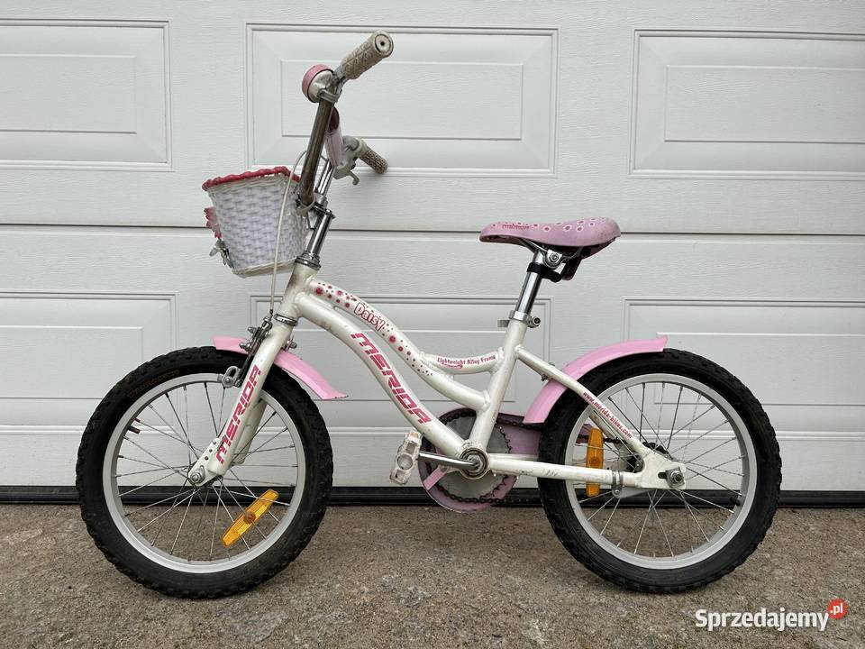 Rower Merida Daisy 16 rózowy Łódź sprzedam