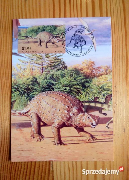 MUTTABURRASAURUS AUSTRALIJSKI DINOZAUR Piszczac