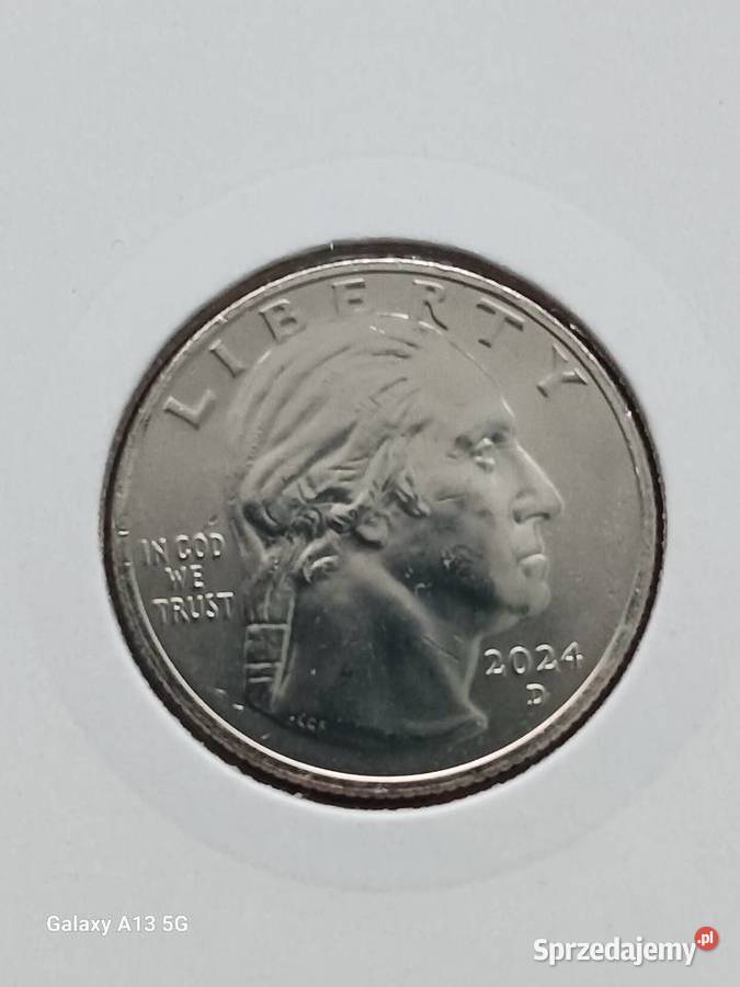 25 Centów USA 2024 r Dr Paula Murray men D wielkopolskie Konin sprzedam