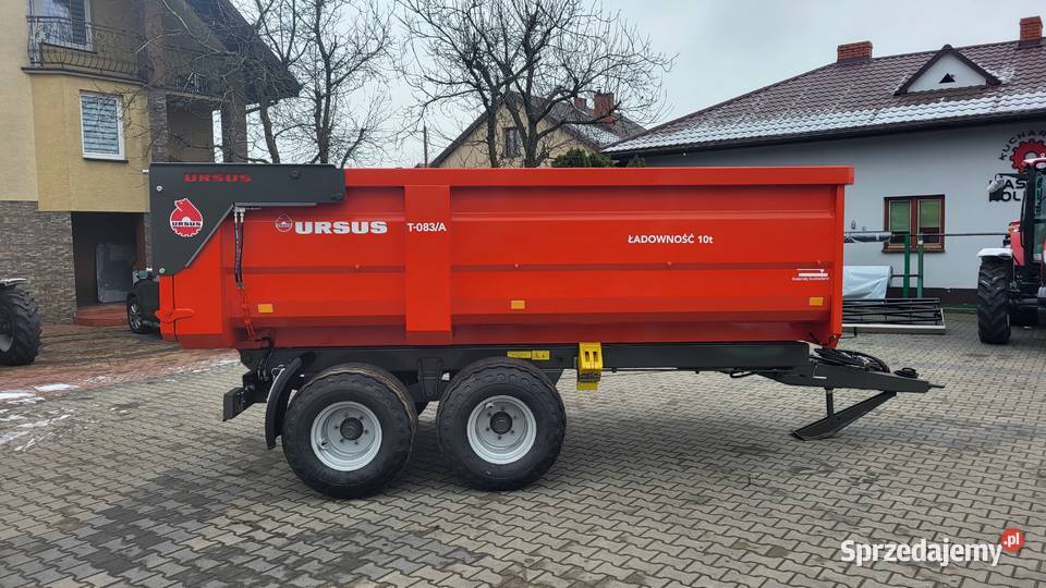 Przyczepa skorupowa tandem budowlana 10 TON Strzegowo