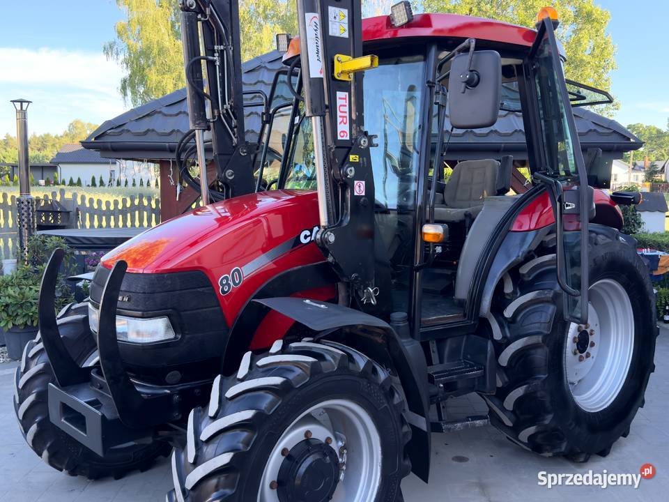 Ciągnik CASE JX80 TUR 1wł 2008r Krajowy NOWE Case IH