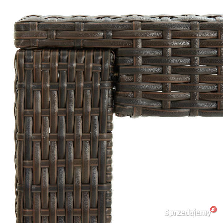 Ogrodowy stolik barowy brązowy 1405x605x1105 Warszawa
