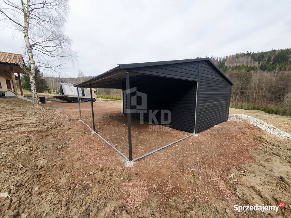 Garaż Blaszany 4x6 wiata 35x6 Brama uchylna Koszalin sprzedam