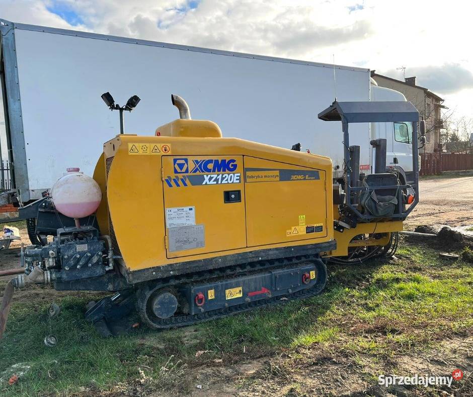 Wiertnica XCMG XZ130 przewierty Zielona Góra